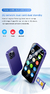 Mini Smartphone 3" 16SE 3G WCDMA 2 SIM Card Standby Android 9.0 Desbloqueio Facial GPS - comprar online