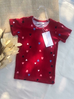 Blusa Básica Coração