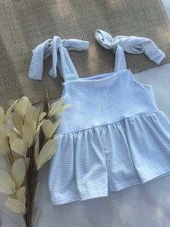 Blusa Amora Off White - Bella Bordô Kids