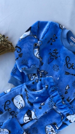 Conjunto Fleece - Urso na internet