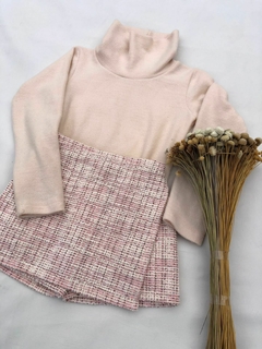 Blusa Básica de lã unissex - bege na internet