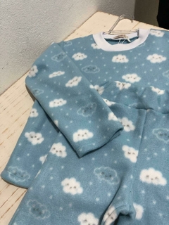 Pijama Soft - Azul claro na internet