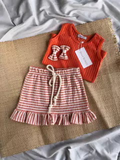 Saia Lily - Laranja - loja online