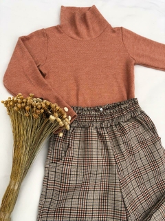 Blusa Básica de lã unissex - caramelo - comprar online