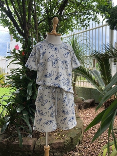 Conjunto Stitch Menino - Bella Bordô Kids