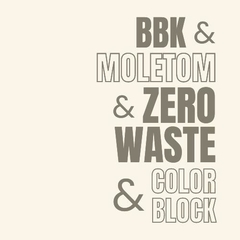 Blusa Moletom Oversized Zero Waste - Rosa e Azul Marinho na internet