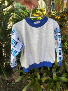 Blusa Moletinho Over Peixinhos