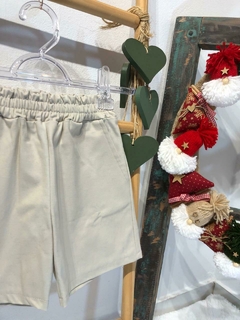 Bermuda Sarja Cor Gelo - comprar online