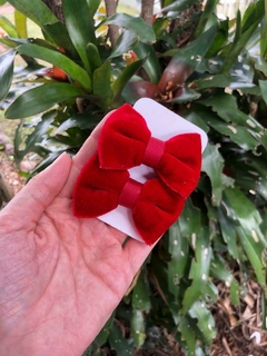 Top Vermelho Veludo
