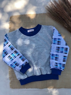Blusa Moletinho Over Peixinhos - comprar online
