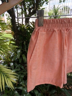 Bermuda Algodão Laranja - comprar online