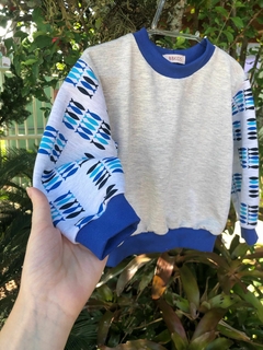 Blusa Moletinho Over Peixinhos na internet