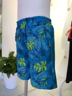 Bermuda Tactel Folhas - comprar online