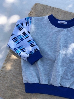 Blusa Moletinho Over Peixinhos - loja online