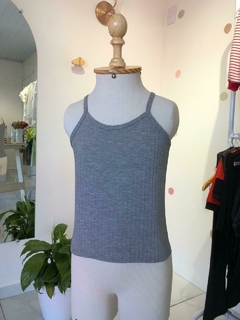 Blusa Alça Cinza - comprar online