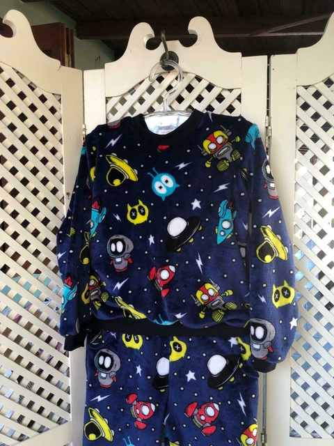 Conjunto Fleece - Galáxia