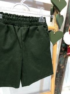 Bermuda Sarja Verde - comprar online