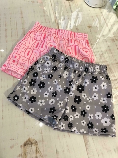 Imagem do Short Tactel Menina Rosa