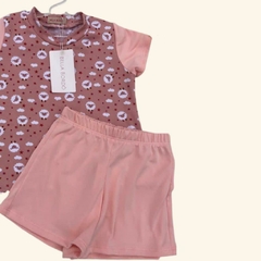 Pijama Rosa Ovelhinha - comprar online