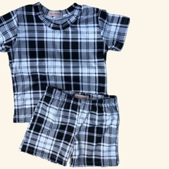 Pijama Xadrez P&B