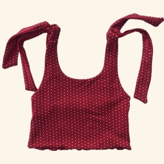 Blusa Laura Vermelho Poá