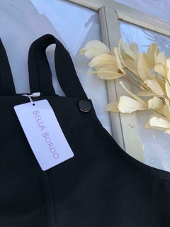 Salopete Menina Preta - comprar online