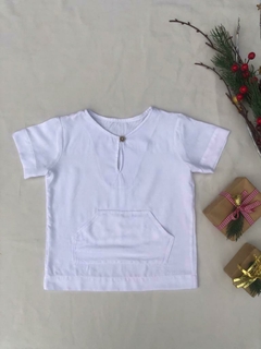 Camisa Hugo - Branca - comprar online