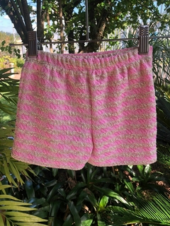 Short-saia Tweed - Rosa - comprar online