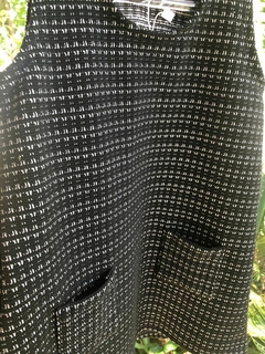 Vestido Joana - Tweed Preto - comprar online