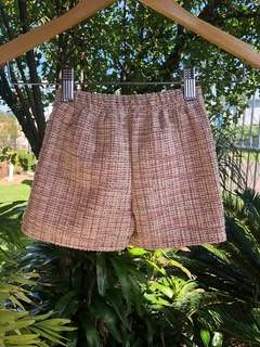 Short-saia Tweed - Rosa Antigo na internet