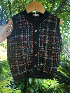 Colete Clara - Preto