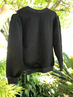 Blusa de Moletinho Salamê - Preto + Tweed na internet