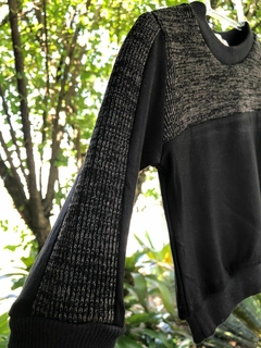 Blusa de Moletinho Salamê - Preto na internet