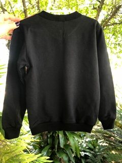 Blusa de Moletinho Salamê - Preto - comprar online