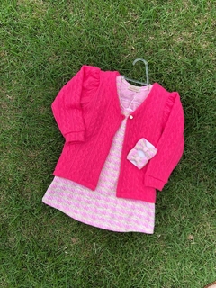 Imagem do Vestido Joana - Tweed Rosa