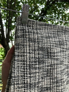 Short-saia Tweed - Branco - Bella Bordô Kids