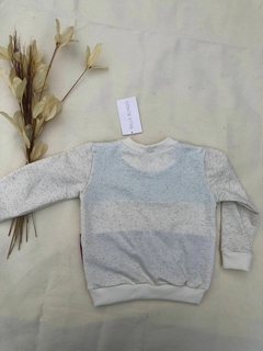 Blusa de Moletinho Salamê - Verde + Rosa na internet