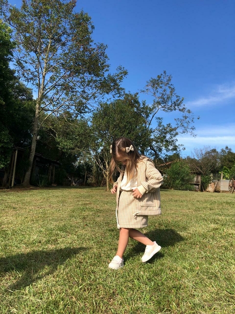 Casaco Cris - Pied de Poule