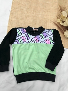 Blusa de Moletinho Salamê - It Girl Verde
