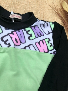 Blusa de Moletinho Salamê - It Girl Verde - comprar online
