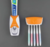 Imagem do Dosador de Pasta Dental, 2 Peças, Suporte Parede