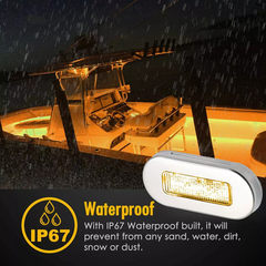 Luces Led Cortesia Acero Inox ( Lanchas, Barcos, Motorhome ) - comprar online