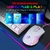 HXSJ-V700BW Kit de teclado e mouse de computador, X100 USB, 61 teclas, retroilum - comprar online