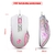 HXSJ-V700BW Kit de teclado e mouse de computador, X100 USB, 61 teclas, retroilum - loja online