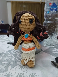 Amigurumi Moana en internet