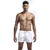 Calção de banho Masculino de secagem rápida, respirável, cordão com bolsos, moda praia, verão - SPACE STORE