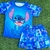 Pijama infantil manga corta STICH