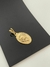 Pingente leão banhado em ouro - comprar online