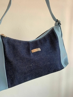 bag jean detalles celestes - comprar online