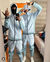 KIT/CONJUNTO - Nike Tech Fleece - Azul Bebê